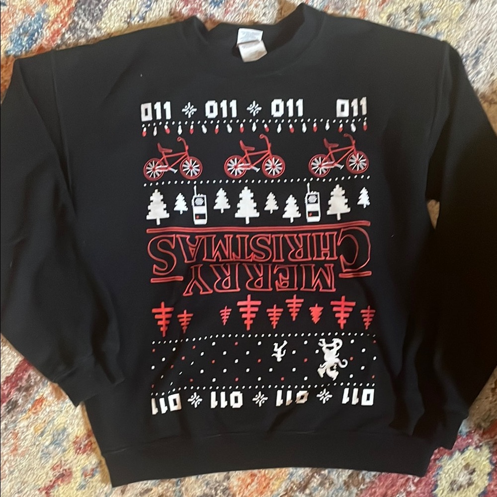 Stranger things Christmas sweater